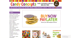 Desktop Screenshot of candyconceptsinc.com